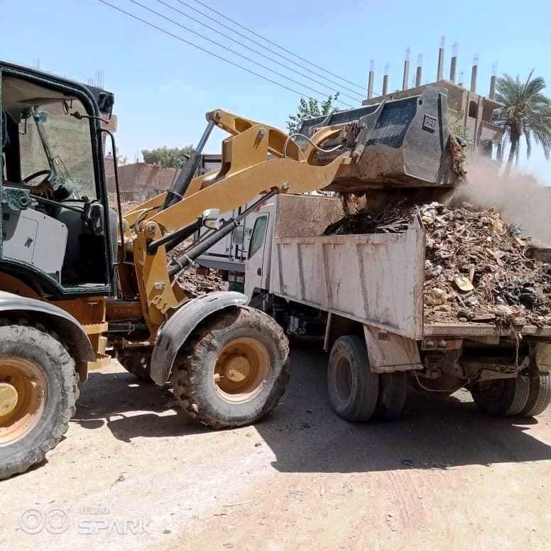 "سوهاج ": رفع 1200 طن قمامة ومخلفات صلبة خلال 7 أيام . 17 - جريدة المساء