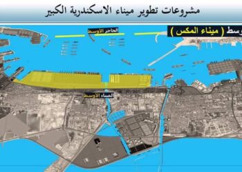 وزير النقل يتابع أعمال الرفع المساحي لموقع  ميناء المكس الجديد  بالإسكندرية 28 - جريدة المساء