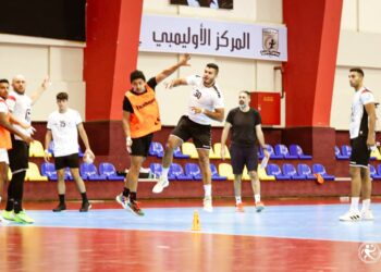 لأول مرة.. "جارابايا” يظهر فى تدريبات منتخب اليد 21 - جريدة المساء