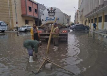 أمطار متوسطة واستمرار الطقس السىء بشمال سيناء 35 - جريدة المساء