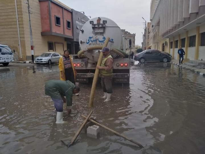 أمطار متوسطة واستمرار الطقس السىء بشمال سيناء 19 - جريدة المساء