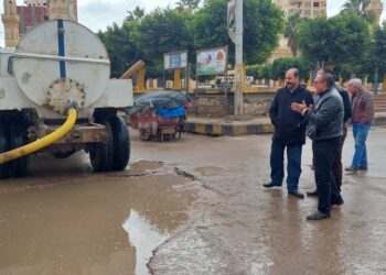 هطول أمطار بالقرى والمدن ومحافظ كفر الشيخ يتابع رفع مياه الأمطار أولاً بأول 19 - جريدة المساء