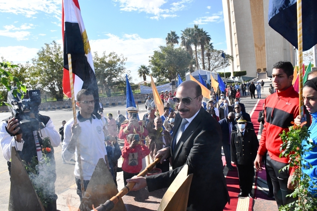 اسوان تحتفل بالعيد القومى الـ 51 بحضور المحافظين السابقين 18 - جريدة المساء