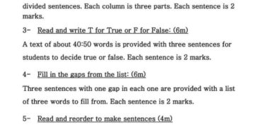 المساء تنشر توزيع درجات ونماذج أسئلة اللغة الإنجليزية للصف الرابع الابتدائى 1 - جريدة المساء