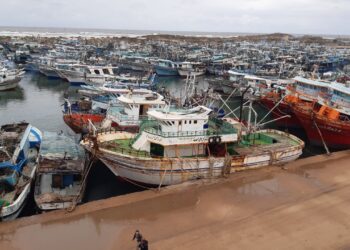 توقف حركة الملاحة البحرية لليوم الثاني على التوالي بكفر الشيخ لشدة الرياح وارتفاع الأمواج 16 - جريدة المساء