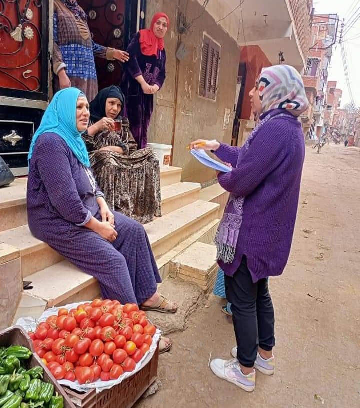 أنشطة توعوية وحملات طرق أبواب .. ضمن مبادرة "حياة كريمة " بالشهداء 19 - جريدة المساء