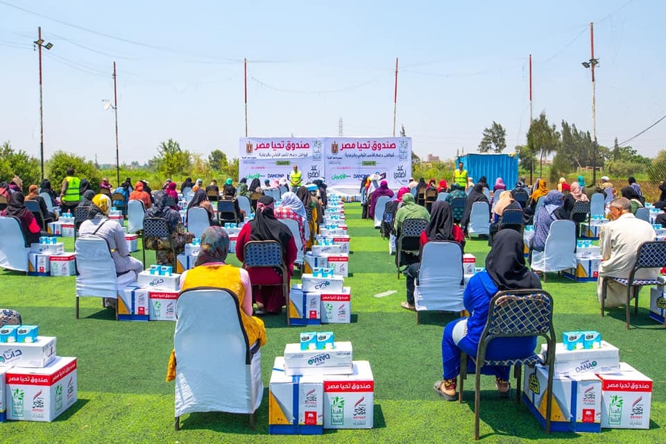 استعدادا لعيد الأضحى المبارك قوافل صندوق تحيا مصر تصل محافظتي الجيزة والبحيرة 19 - جريدة المساء