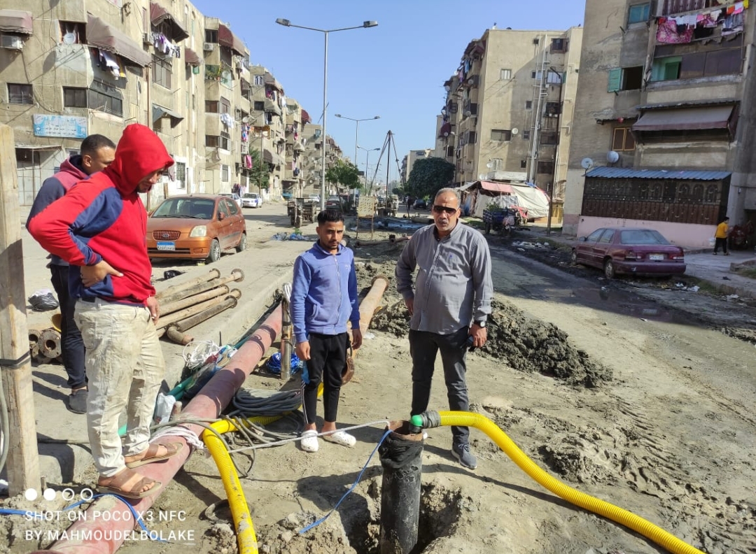 قطار التطوير يصل مناطق خالد و عمر بالزهور ببورسعيد 19 - جريدة المساء