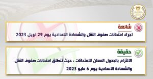 "التعليم": امتحانات صفوف النقل والمرحلة الإعدادية يوم 6 مايو 21 - جريدة المساء