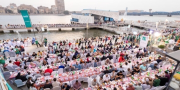 "مصر الخير" تختتم حملة "إفطار صائم" بإفطار جماعي لـ 2000 صائم بممشى أهل مصر 1 - جريدة المساء