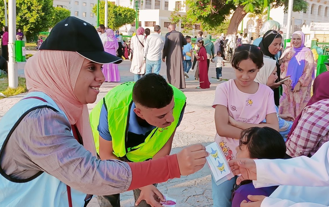 أنشطة الصندوق فى الحدائق العامة