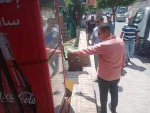 رئيس حى أول الزقازيق يقود حملة بشارع الجلاء لإزالة الإشغالات والتعديات المخالفة 33 - جريدة المساء