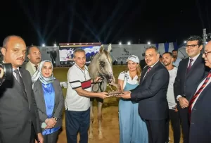 مجسمات لأحصنة جامحة للمتسابقين الفائزين بمسابقة "جمال الخيل" بمهرجان الشرقية للخيول العربية 35 - جريدة المساء