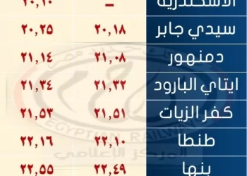 السكة الحديد : تشغيل خدمة جديدة ما بين القاهرة و الإسكندرية و أسوان 31 - جريدة المساء