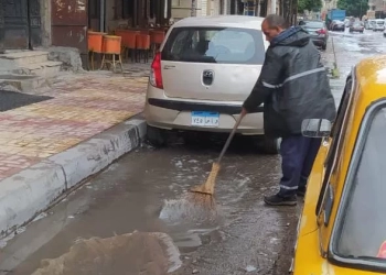 نهضة مصر ترفع درجة الطوارئ والاستعداد لإستقبال الأمطار بالإسكندرية 31 - جريدة المساء