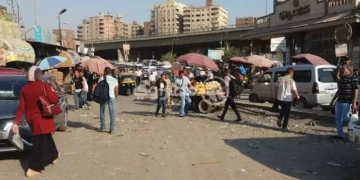 مدخل وموقف المرج ..زحام وفوضى وعشوائية ! 1 - جريدة المساء