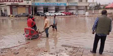 استمرار رفع درجة الاستعداد بجميع مراكز ومدن مطروح بسبب الامطار الغزيرة 1 - جريدة المساء