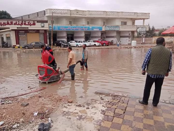 استمرار رفع درجة الاستعداد بجميع مراكز ومدن مطروح بسبب الامطار الغزيرة 19 - جريدة المساء