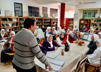 "مياه الفيوم" تنظم ندوة توعية للحفاظ على المياه بالمدرسة الفنية للبنات 34 - جريدة المساء