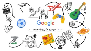 الاحداث الرياضية والسياسية ا لموضوعات الأكثر بحثا على Google  لعام 2024 فى البلدان العربي 21 - جريدة المساء