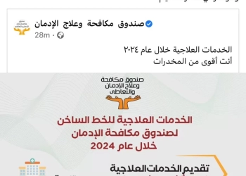 انفوجراف .. مكافحة الإدمان قدم العلاج لـ164 ألف مريض إدمان خلال 2024 29 - جريدة المساء