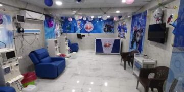 بدء التشغيل التجريبى لوحدة الغسيل الكلوى للأطفال بمستشفى شربين 2 - جريدة المساء بدء التشغيل التجريبى لوحدة الغسيل الكلوى للأطفال بمستشفى شربين 1 - جريدة المساء