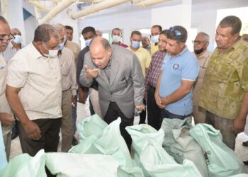 محافظ أسيوط يتفقد صوامع شركة المطاحن 32 - جريدة المساء