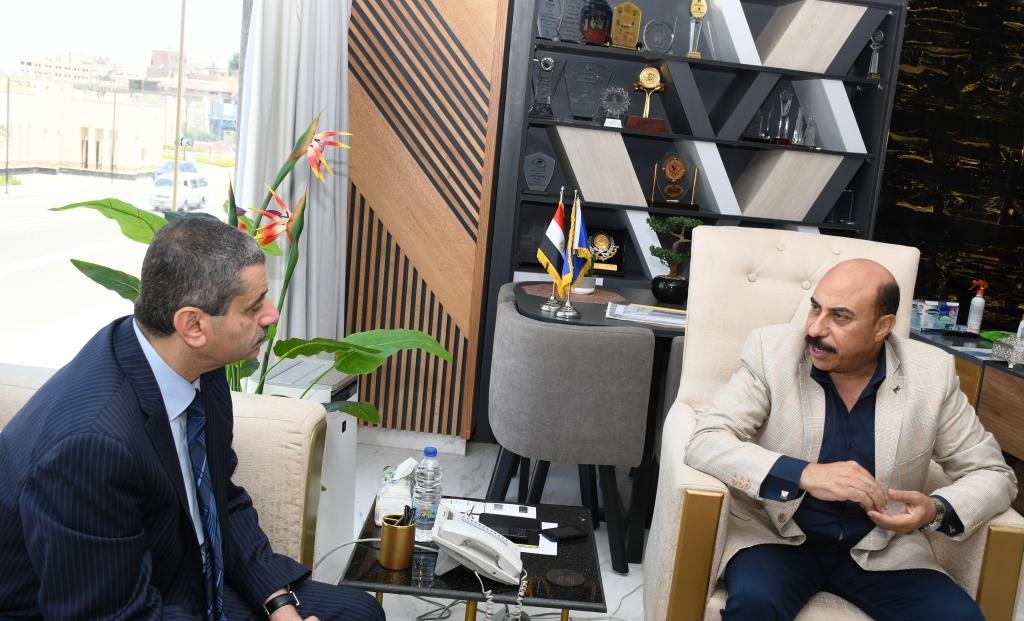 محافظ أسوان يستقبل مدير الأمن الجديد 20 - جريدة المساء محافظ أسوان يستقبل مدير الأمن الجديد 19 - جريدة المساء