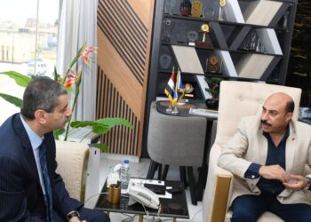 محافظ أسوان يستقبل مدير الأمن الجديد 33 - جريدة المساء