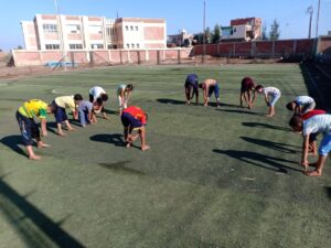 بالصور.. ملاعب مراكز شباب الحامول وسيدى غازى تستقبل مبادرة "ساعة رياضة 7 الصبح" 21 - جريدة المساء