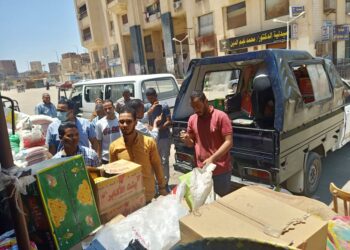 ضبط 140 كجم مواد غذائية مجهولة المصدر في حملة بأسوان 29 - جريدة المساء