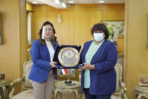 وزيرة الثقافة ومحافظ دمياط تُدشنان مشروع ترميم وتطوير قصر الثقافة 22 - جريدة المساء