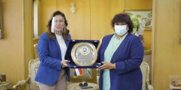 وزيرة الثقافة ومحافظ دمياط تُدشنان مشروع ترميم وتطوير قصر الثقافة 2 - جريدة المساء وزيرة الثقافة ومحافظ دمياط تُدشنان مشروع ترميم وتطوير قصر الثقافة 1 - جريدة المساء