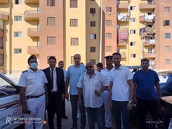 سحب 36 وحدة سكنيه من المخالفين باسكان برج العرب 17 - جريدة المساء