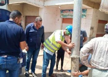 سحب تجمعات مياه الصرف الصحي المتراكمة بشوارع كفر الحمام بالزقازيق 17 - جريدة المساء