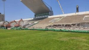 تعرف على حجم العمل باستاد المصرى 21 - جريدة المساء