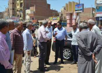 نائب محافظ بنى سويف يتفقد مواقع إقامة مشروعات خدمية فى إهناسيا 18 - جريدة المساء