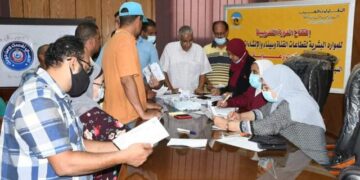 حملة تطعيم للعاملين بالمقاولون العرب وأسرهم ضد فيروس "كورونا" 2 - جريدة المساء حملة تطعيم للعاملين بالمقاولون العرب وأسرهم ضد فيروس "كورونا" 1 - جريدة المساء