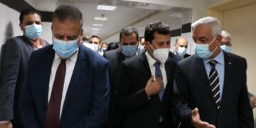 رئيس جامعة المنوفية يكشف لوزير الشباب الحالة الصحية لمصابى حادث فريق السرعة 2 - جريدة المساء رئيس جامعة المنوفية يكشف لوزير الشباب الحالة الصحية لمصابى حادث فريق السرعة 1 - جريدة المساء