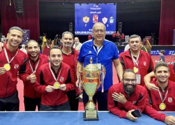 "رجال" الأهلى أبطال العرب فى تنس الطاولة..هزموا قطر القطرى بالثلاثة 23 - جريدة المساء
