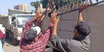 حملات مكثفة لإزالة الإشغالات ومخالفات البناء العشوائي بالشرقية  1 - جريدة المساء