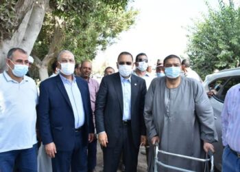 ١٤٨قطعة أرض  أملاك دولة وتبرعات لصالح  المبادرة الرئاسية " حياة كريمة "  بقرى الحسينية 29 - جريدة المساء