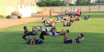 فريق نادى المنيا الأول لكرة القدم يواصل تدريباته استعدادًا للموسم الجديد 1 - جريدة المساء