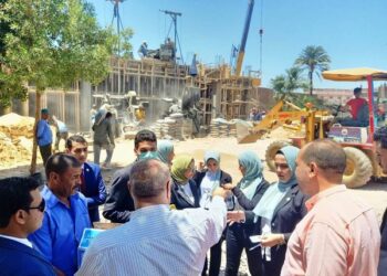  برلمان الشباب بسوهاج يتفقد مشروعات " حياة كريمة " 23 - جريدة المساء