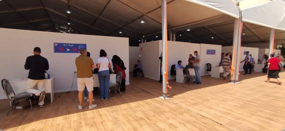 بدء تشغيل تجريبي لاكبر مركز لتلقي لقاح كورونا بالجمهورية في الاسكندرية 19 - جريدة المساء