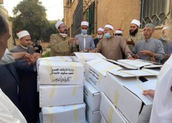 أوقاف مطروح تتسلم الدفعة الثالثة من لحوم صكوك الأضاحى 17 - جريدة المساء