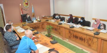 جامعة سوهاج تناقش استعدادات المدن الجامعية للعام الدراسى الجديد 1 - جريدة المساء