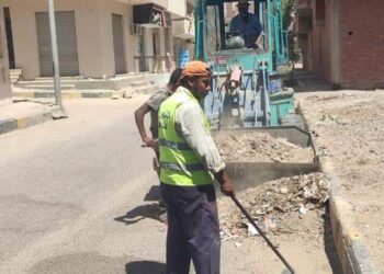 حملات مكثفة للنظافة العامة بمدينة سفاجا 25 - جريدة المساء