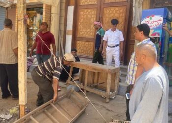 إزالة 45 إشغالا وتحرير 8 محاضر بأشمون 25 - جريدة المساء