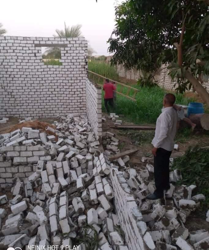 مراكز المنيا تواصل حملات إزالة التعديات على الأراضى الزراعية وأملاك الدولة 27 - جريدة المساء